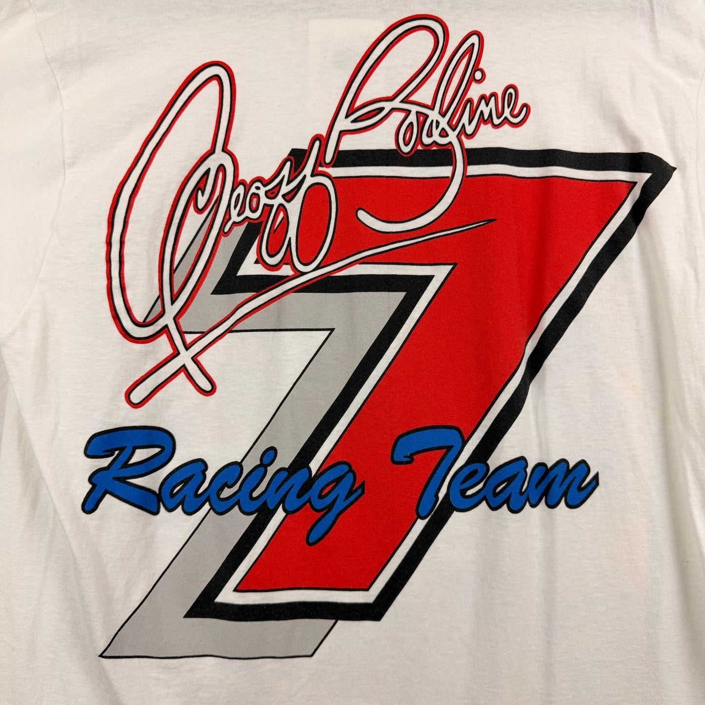 93 Preferred Geoff Bodine White Mega Tee
