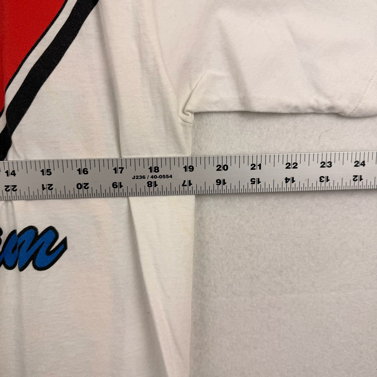 93 Preferred Geoff Bodine White Mega Tee
