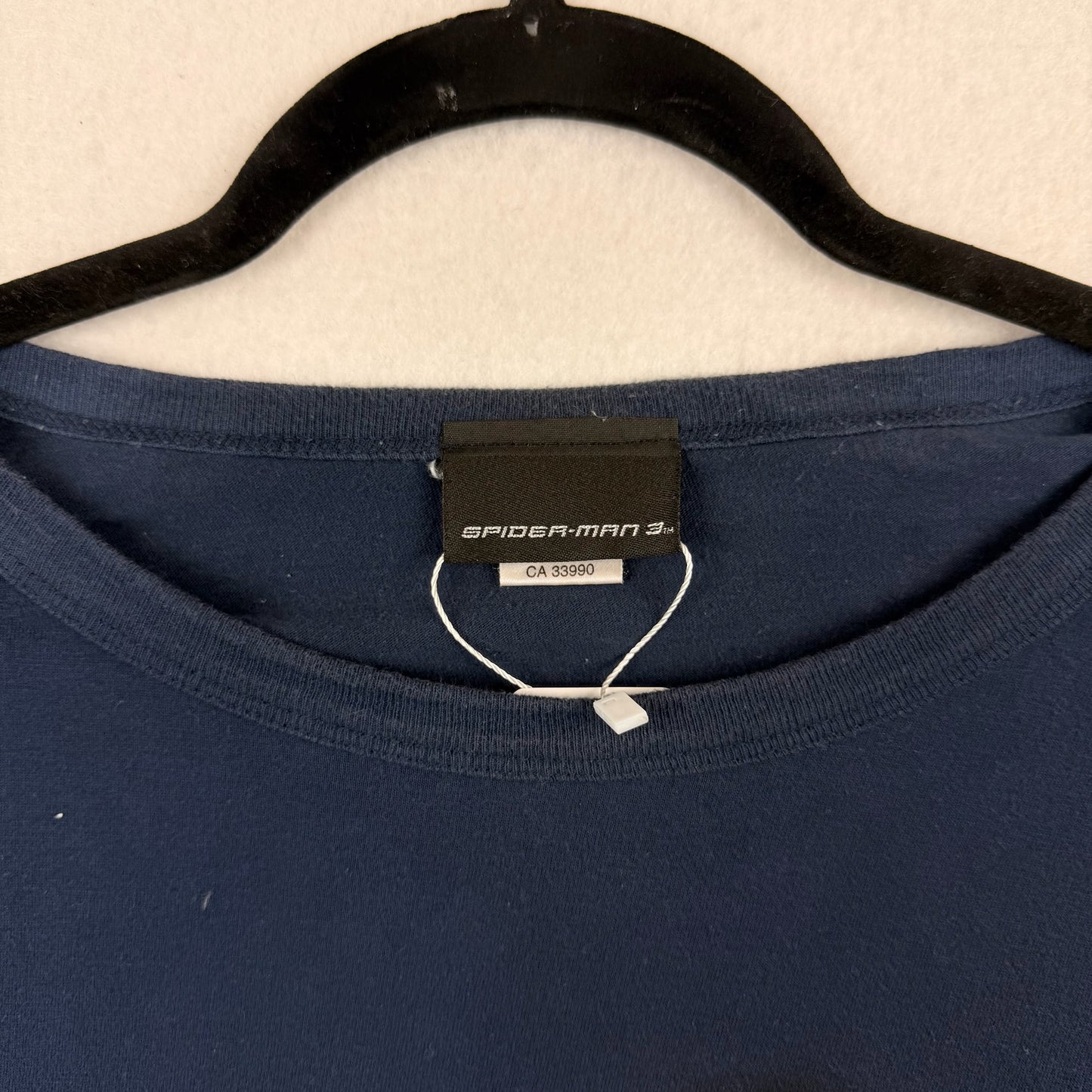 07 Spiderman 3 Movie Promo Navy Tee