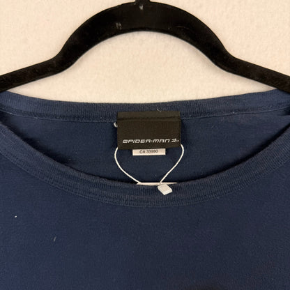 07 Spiderman 3 Movie Promo Navy Tee