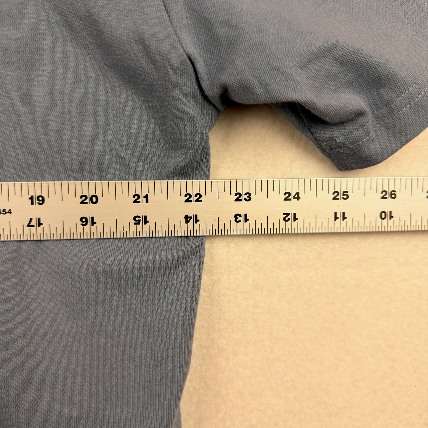 Butter Mute Blue Script Graphic Tee