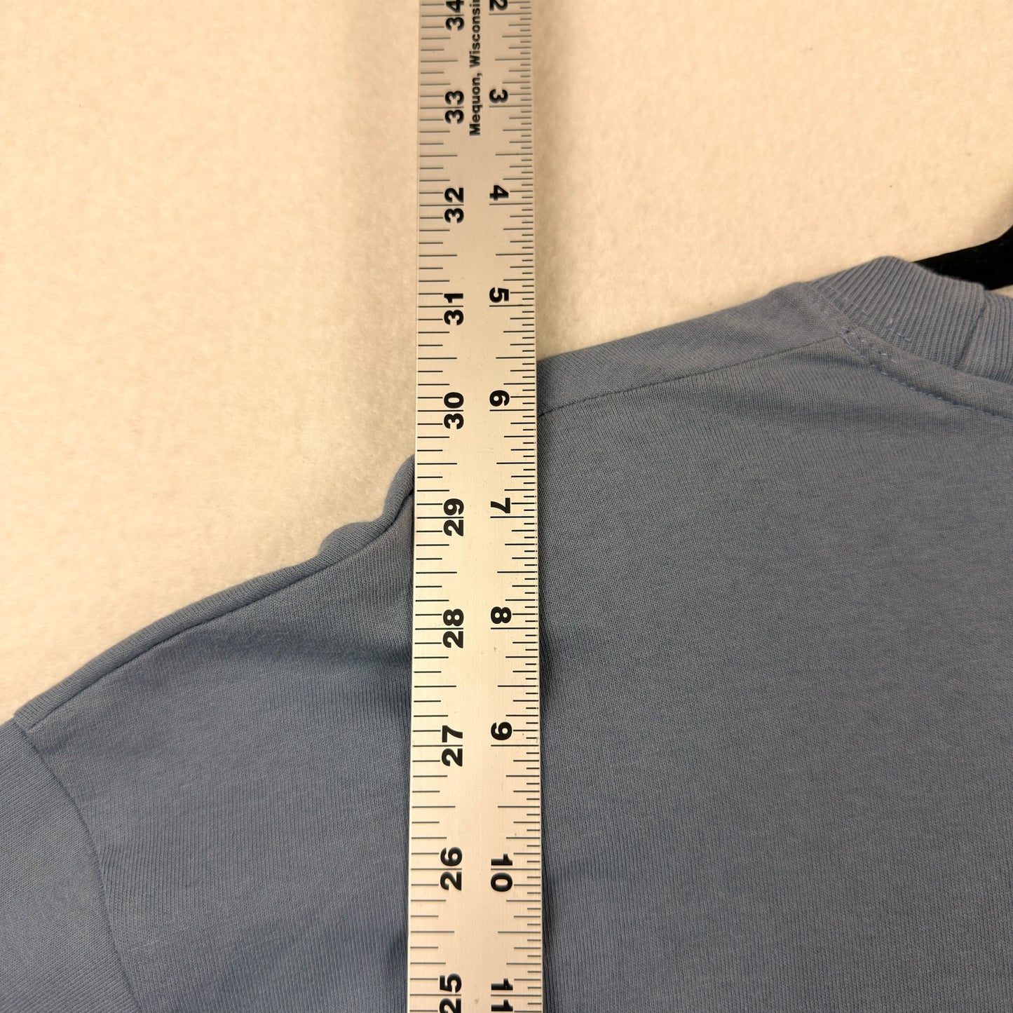 Butter Mute Blue Script Graphic Tee