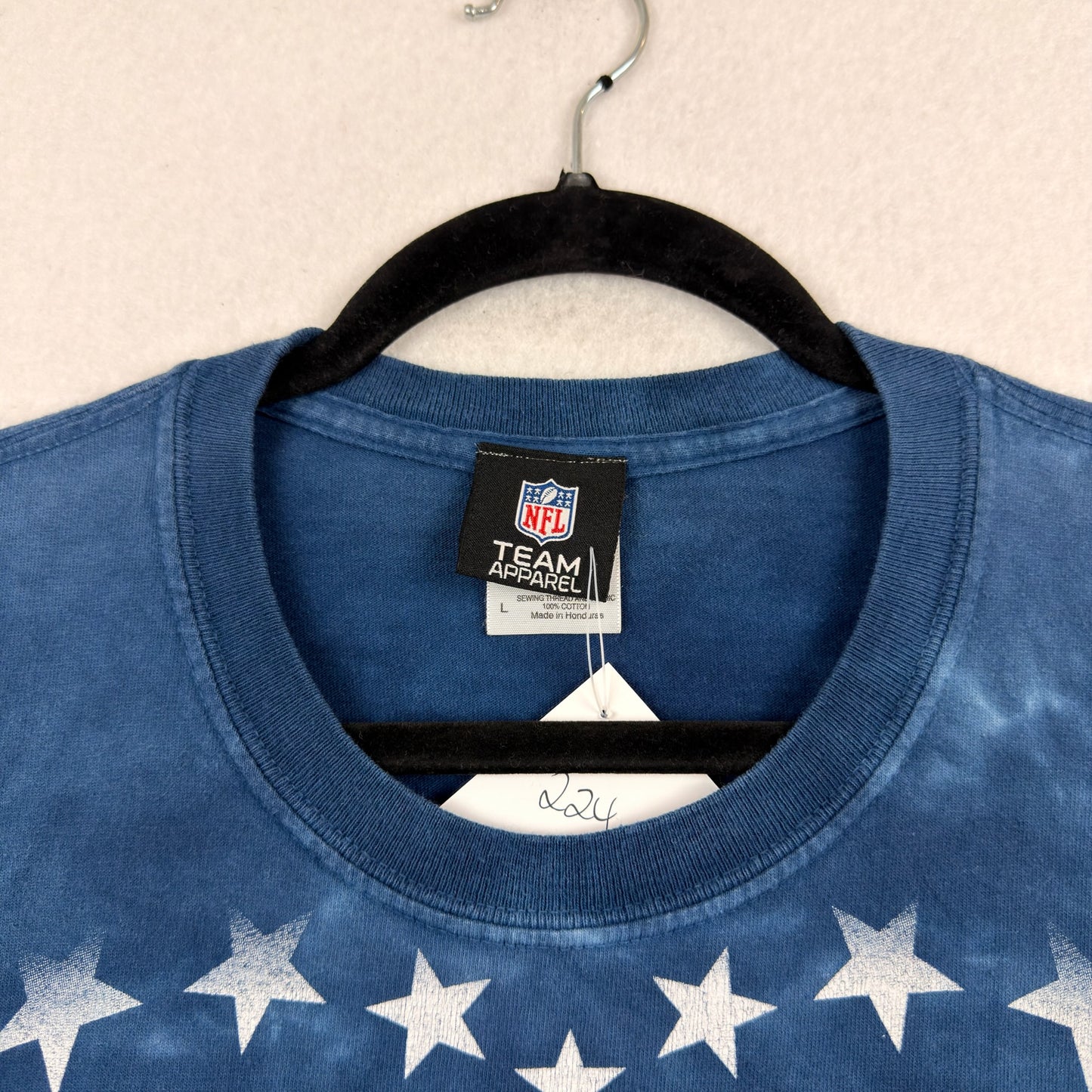Team NFL New England Patriots Tiedye USA Colorway Tee