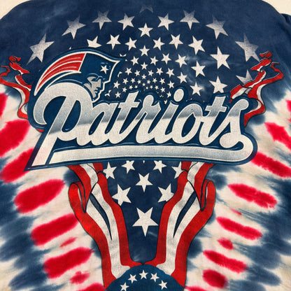 Team NFL New England Patriots Tiedye USA Colorway Tee