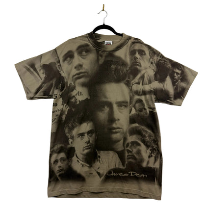 Vintage James Dean Graphic Over Print Tee