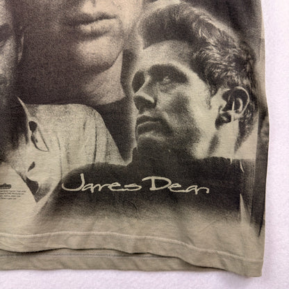 Vintage James Dean Graphic Over Print Tee