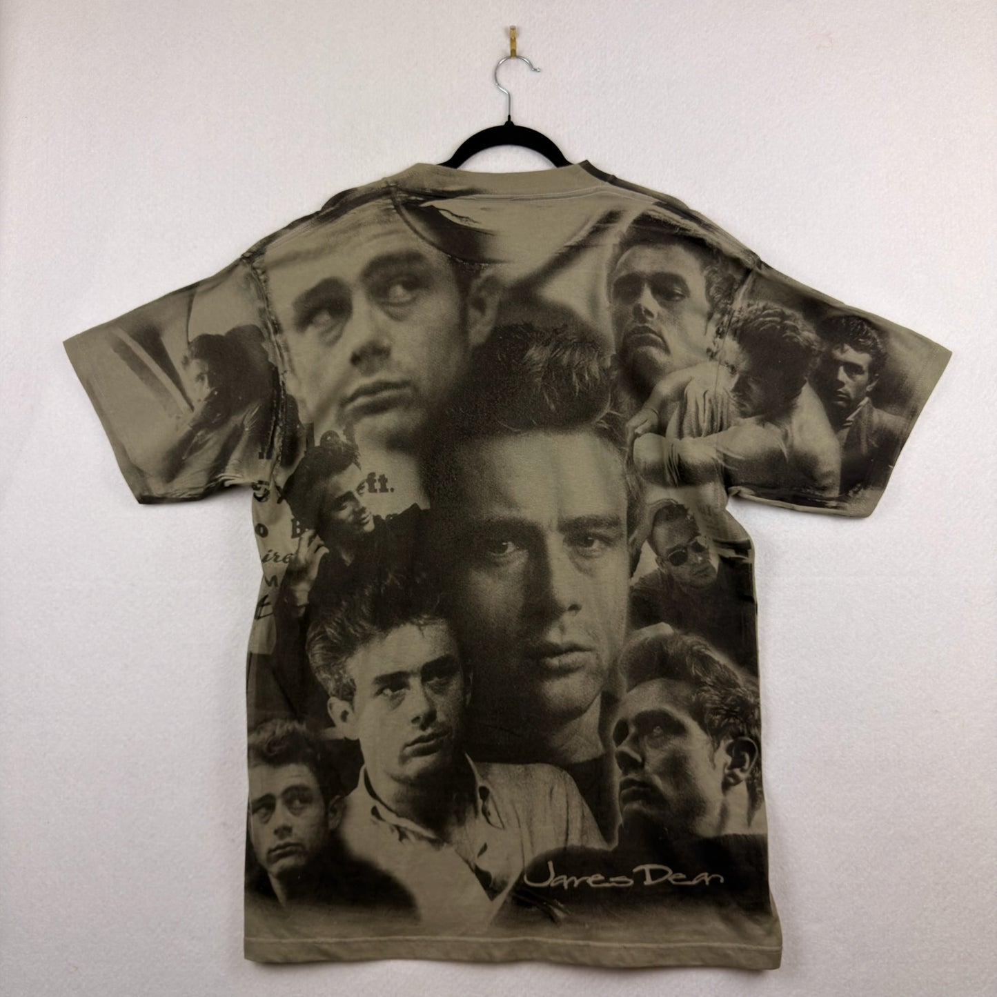 Vintage James Dean Graphic Over Print Tee