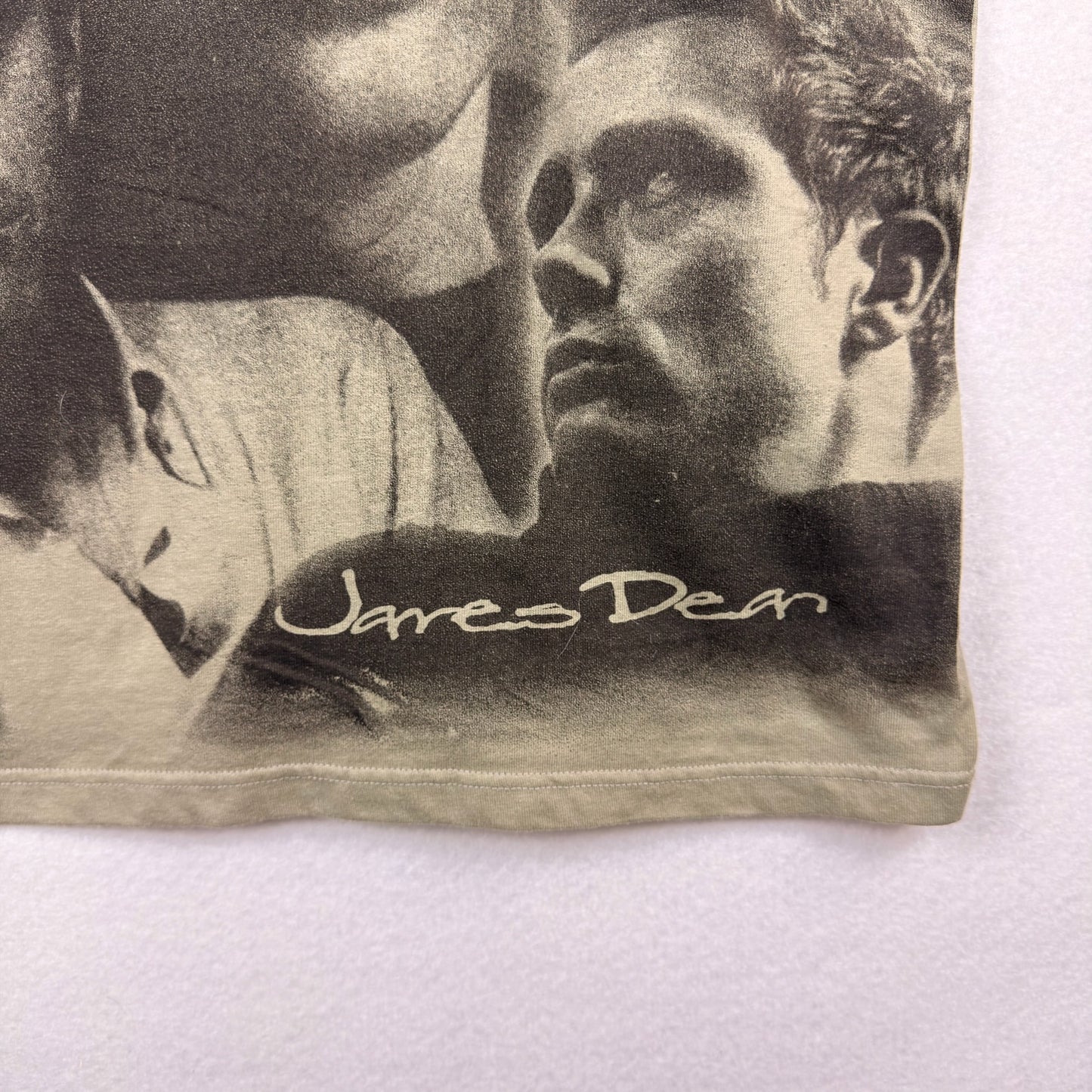 Vintage James Dean Graphic Over Print Tee