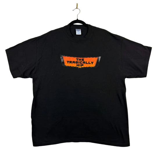 08' M&O Knits Tragically Hip Grand Opening Concert Black Graphic Tee