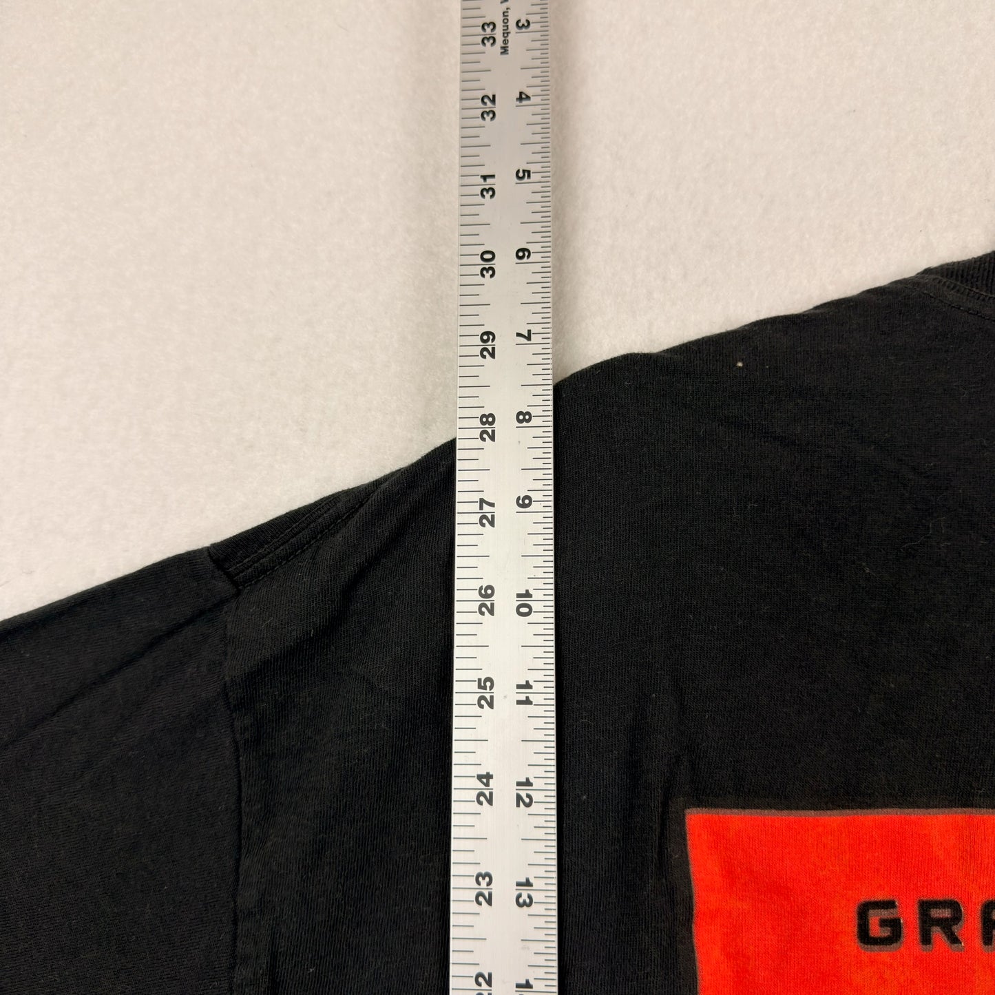 08' M&O Knits Tragically Hip Grand Opening Concert Black Graphic Tee