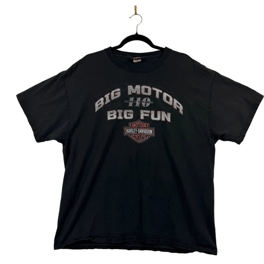 Harley Davidson Beartooth Billings Montana Black Graphic Tee