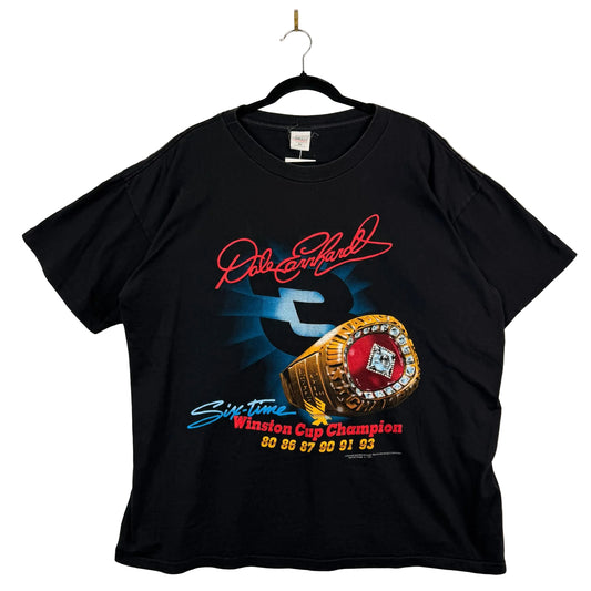Dale Earnhardt Sixth Time Winston Cup Champions Tee