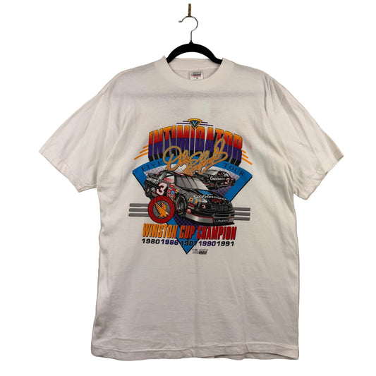 Sports Image Intimidator Dale Earnhardt White Tee