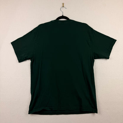 Dime Green Center Logo Embroidery Tee