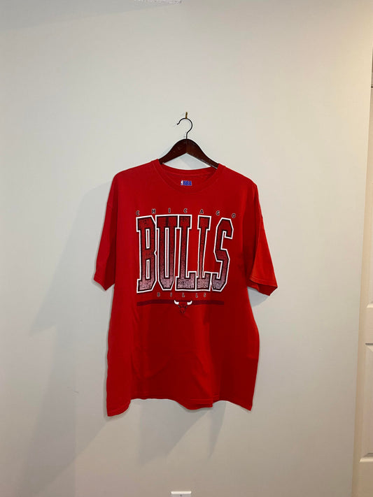 NBA x Chicago Bulls Red Graphic Tee - XXL