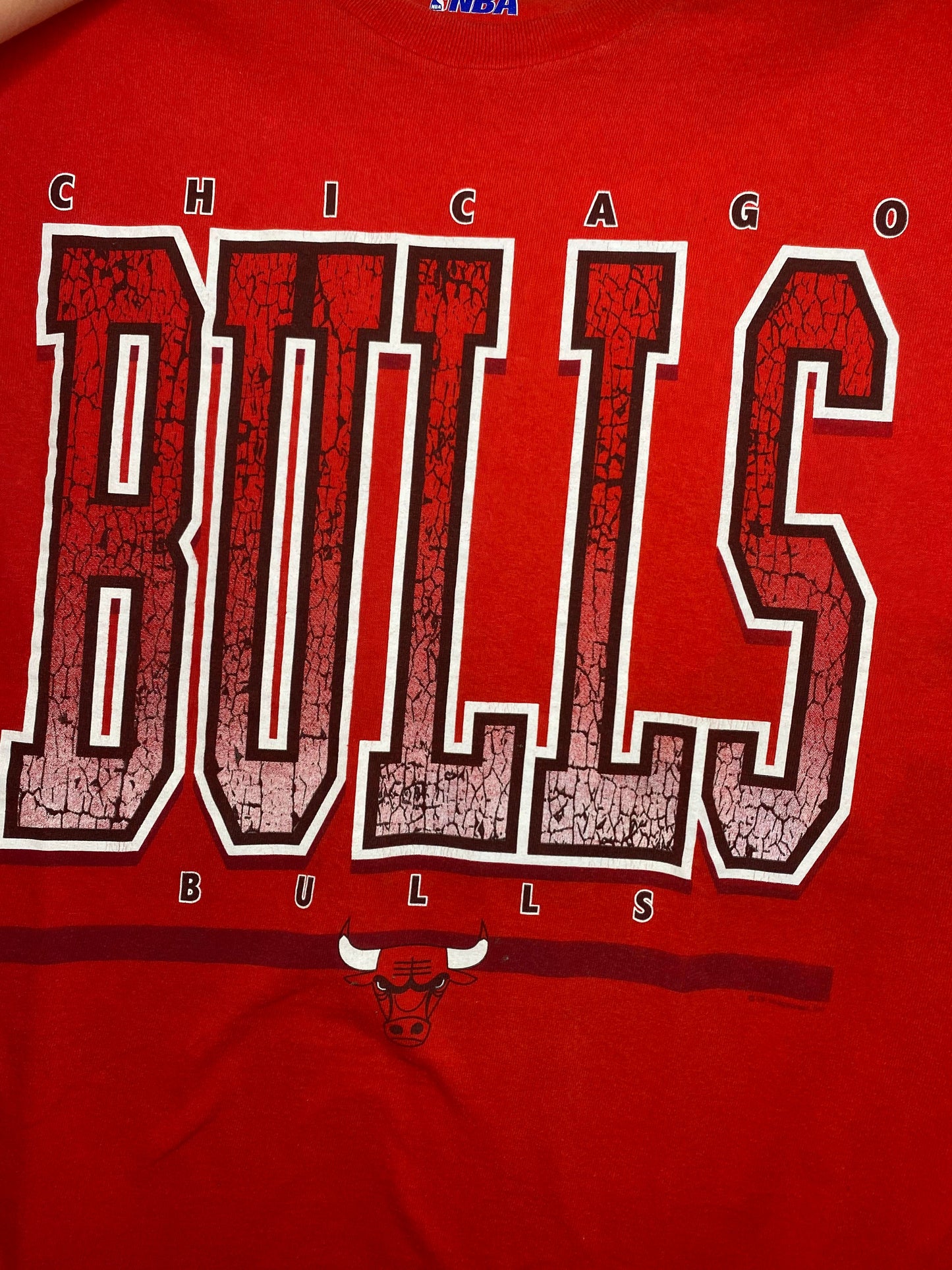 NBA x Chicago Bulls Red Graphic Tee - XXL