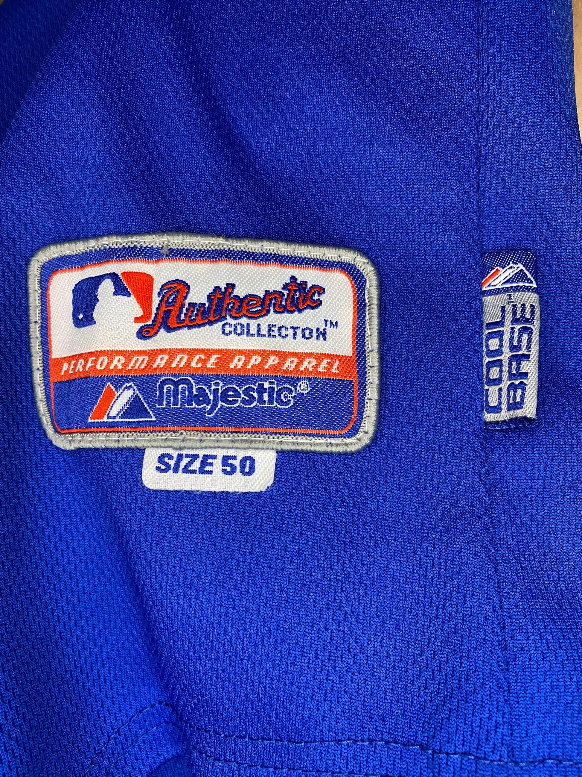 Baseball MLB Authentic Majestic Toronto Blue Jays Blue Size 50 