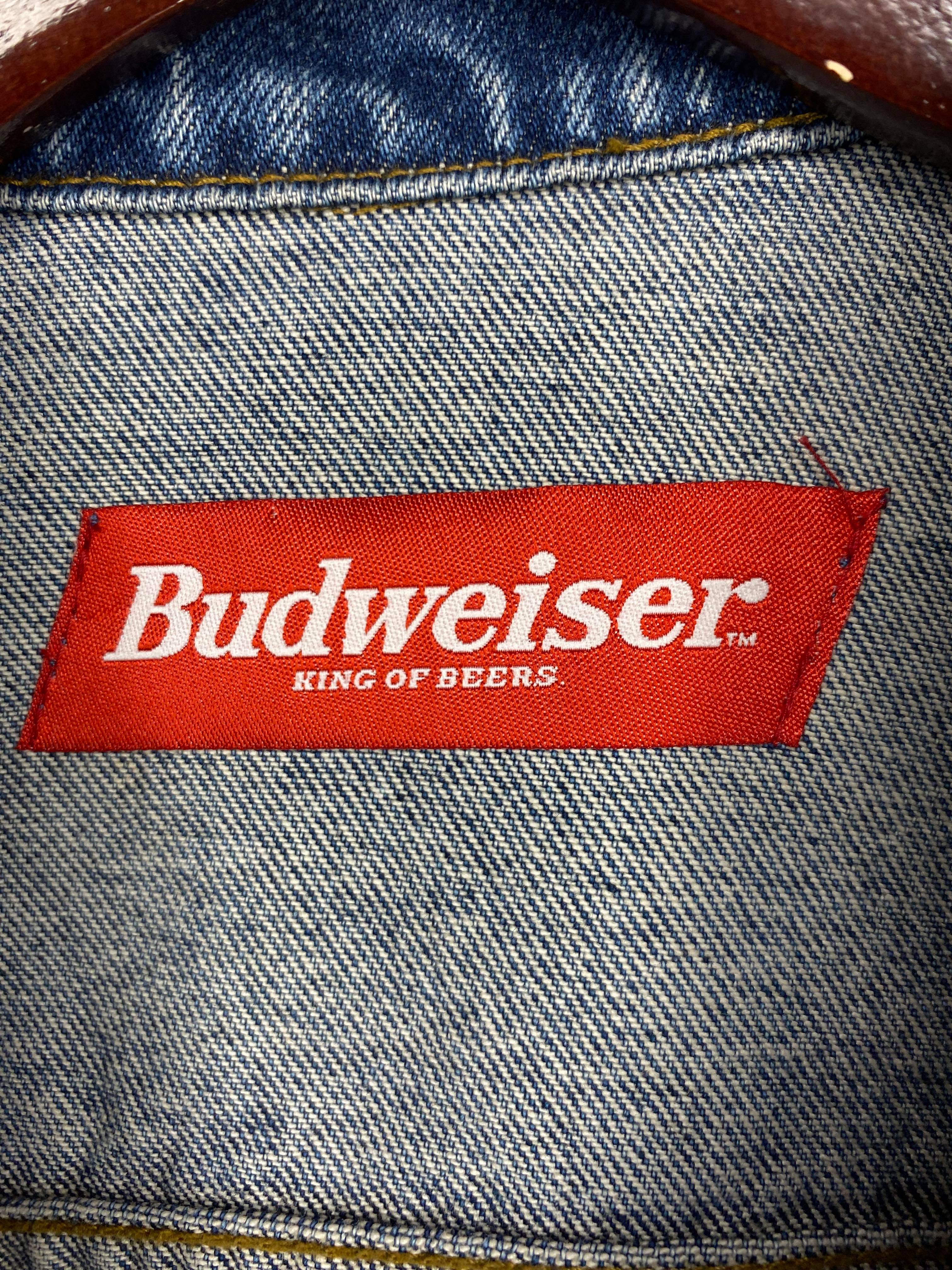 Budweiser jean hot sale jacket